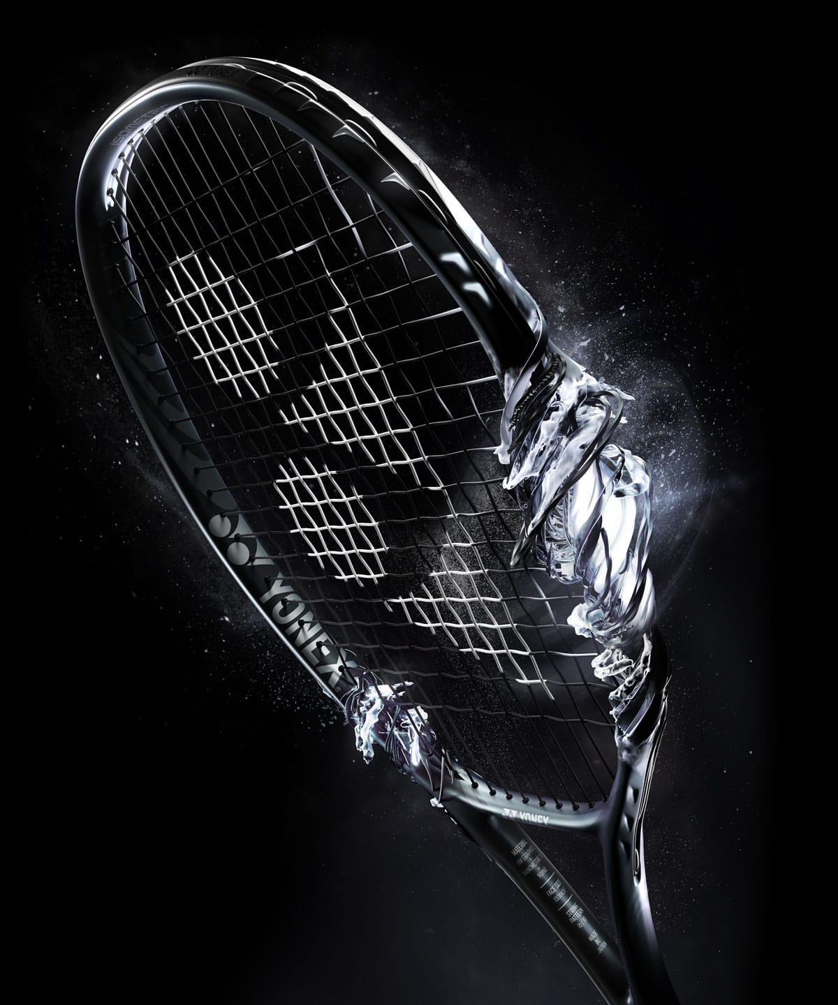 写真を参照くださいYONEX VCORE 100のギャラクシーブラックエディション